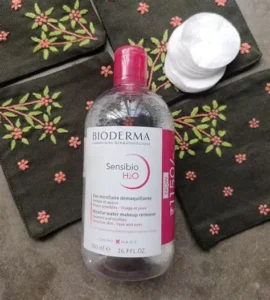bioderma sensinbio h2o micellar water makeup remover 500 ml