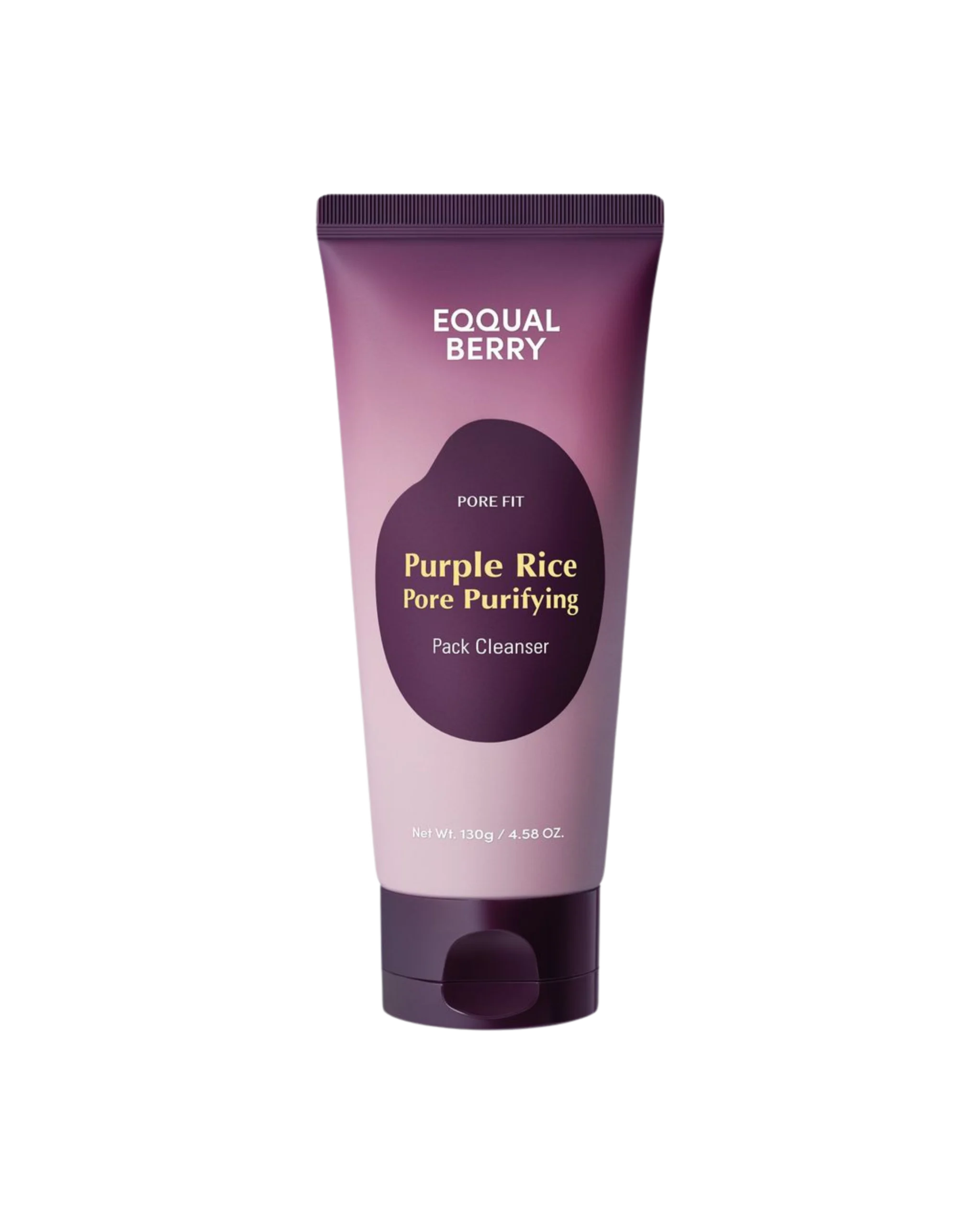 Eqqualberry Purple Rice Pore Pack Cleanser 130g