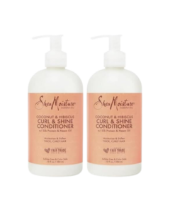 Shea Moisture Coconut And Hibiscus Conditioner 2 Set Pack